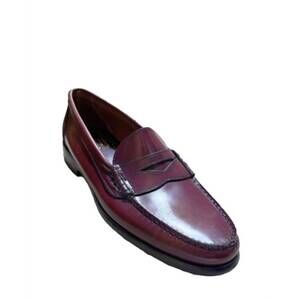 NEW G.H.BASS men's russell loafer in burgundy